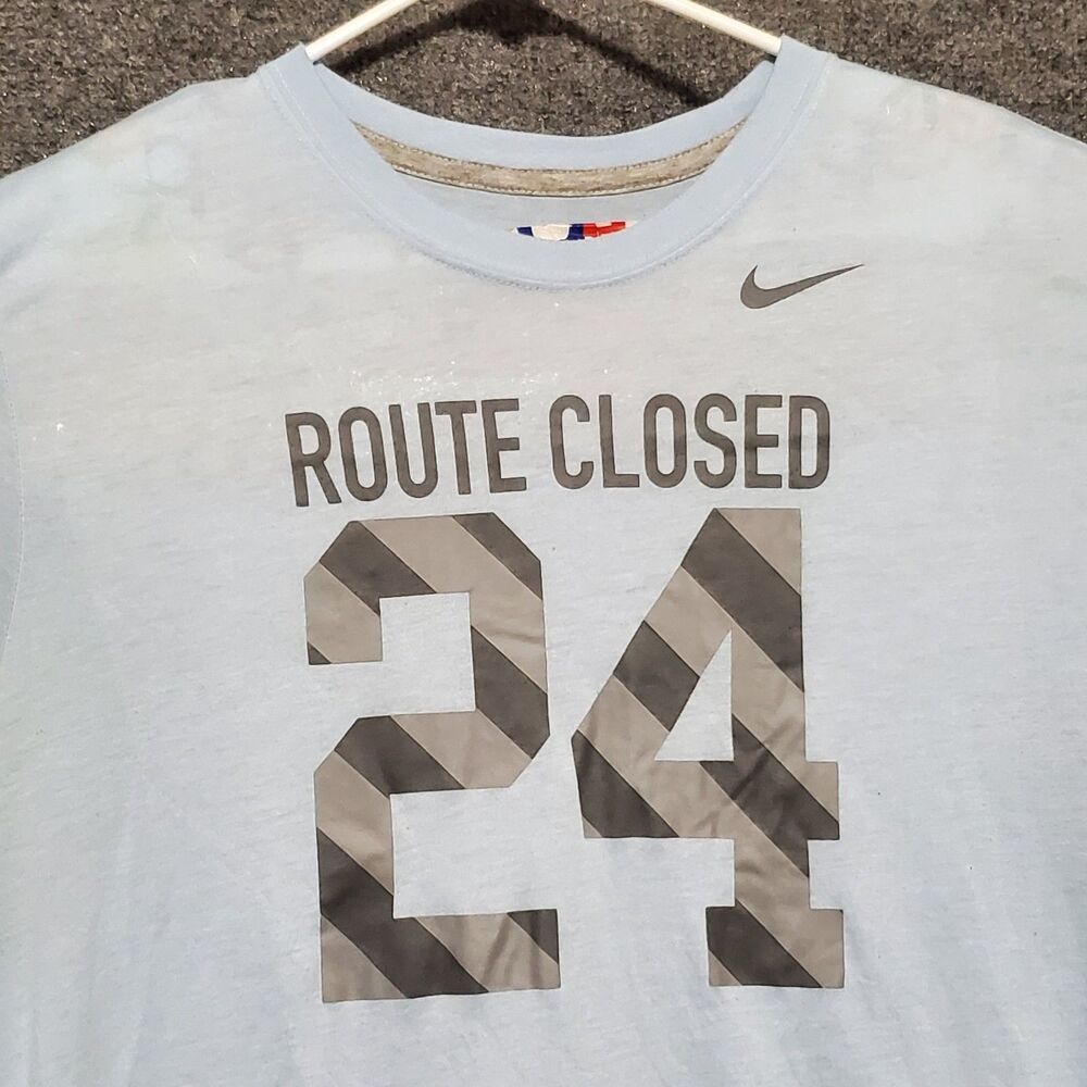Nike Kobe Bryant Route Closed Mens XL Blue Gray #24 Dri-Fit Basketball Y2K RARE